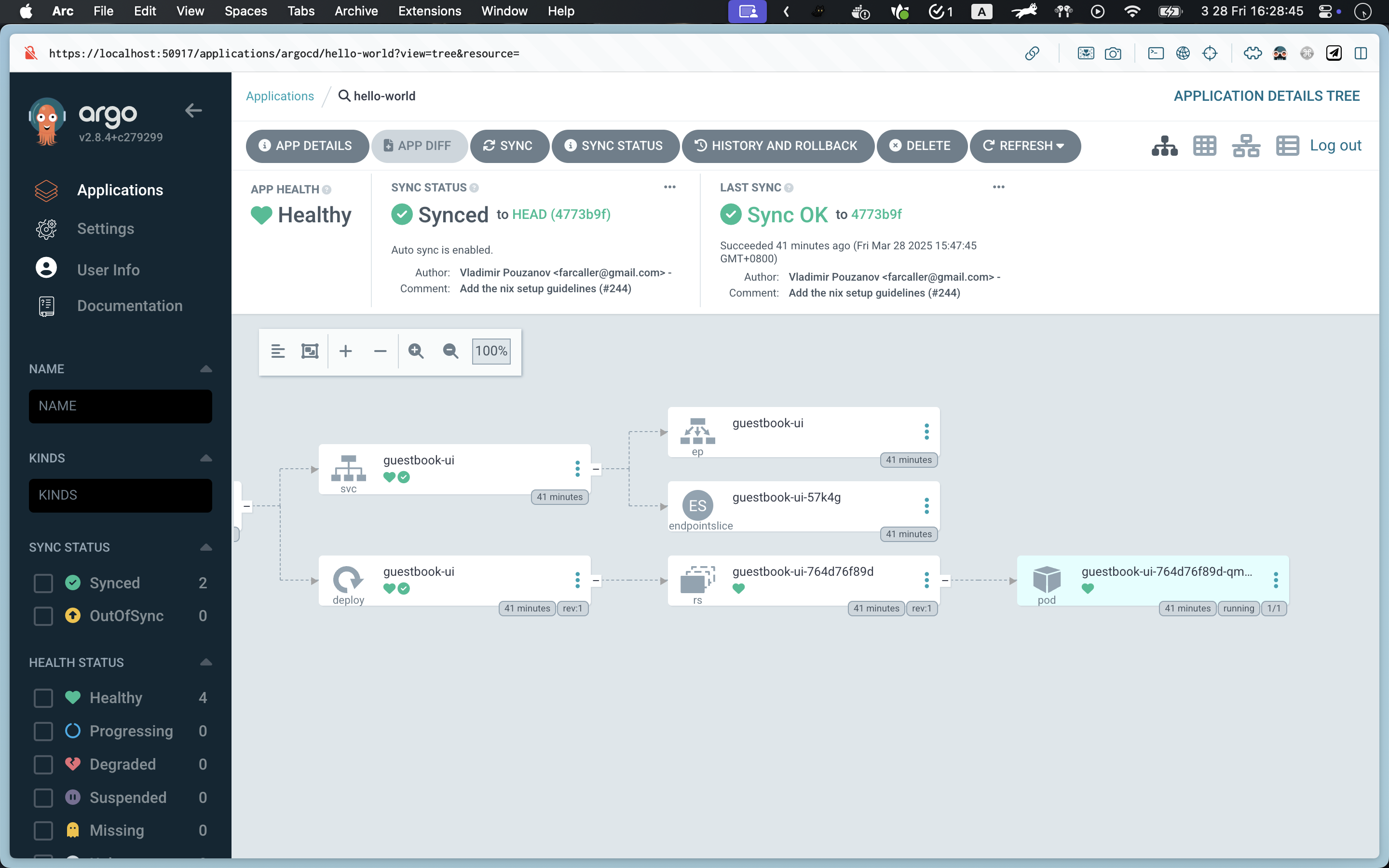 Argocd cluster 1